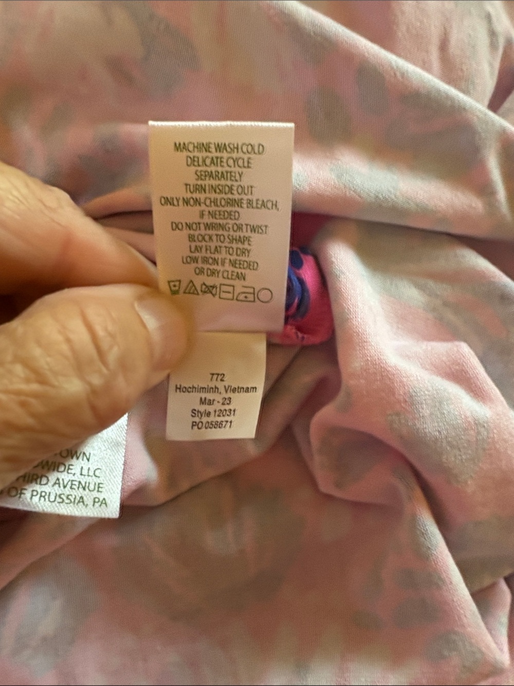 Lilly Pulitzer Solana Havana pink One-Shoulder Pink XL Maxi Dress - NWT - Picture 5 of 5